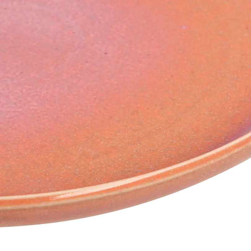 Flacher Teller Perlemor Coral