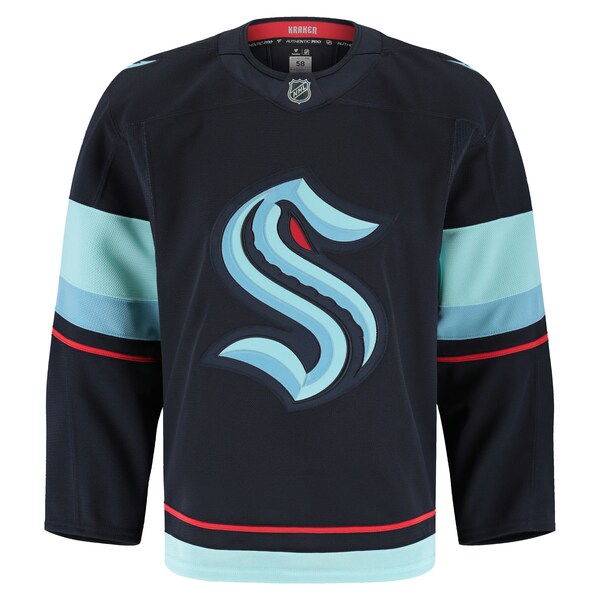 Seattle Kraken  Home Authentic Pro Jersey - Deep Sea Blue