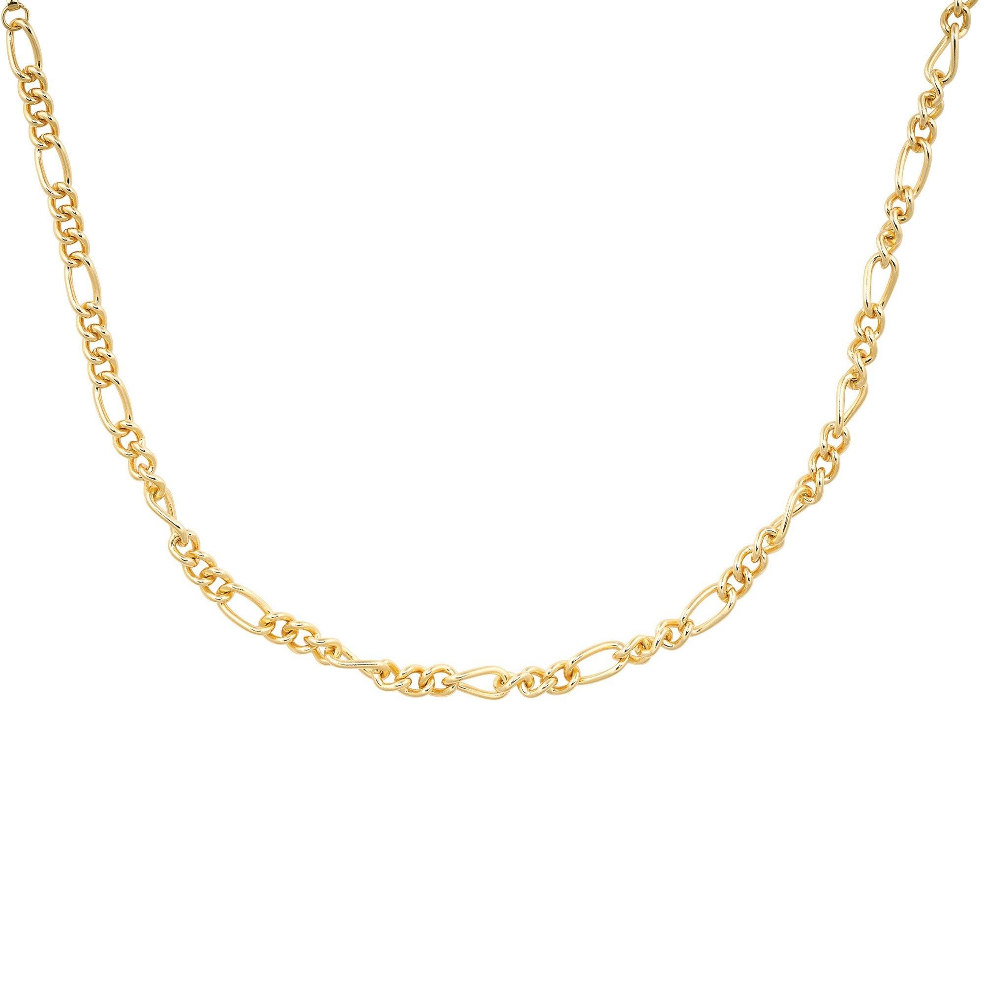 Elk & Bloom Thick 18K Gold Link Chain Necklace