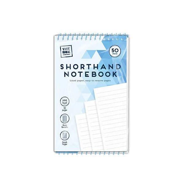 The Box Everyday Shorthand Notebook 3 Pk