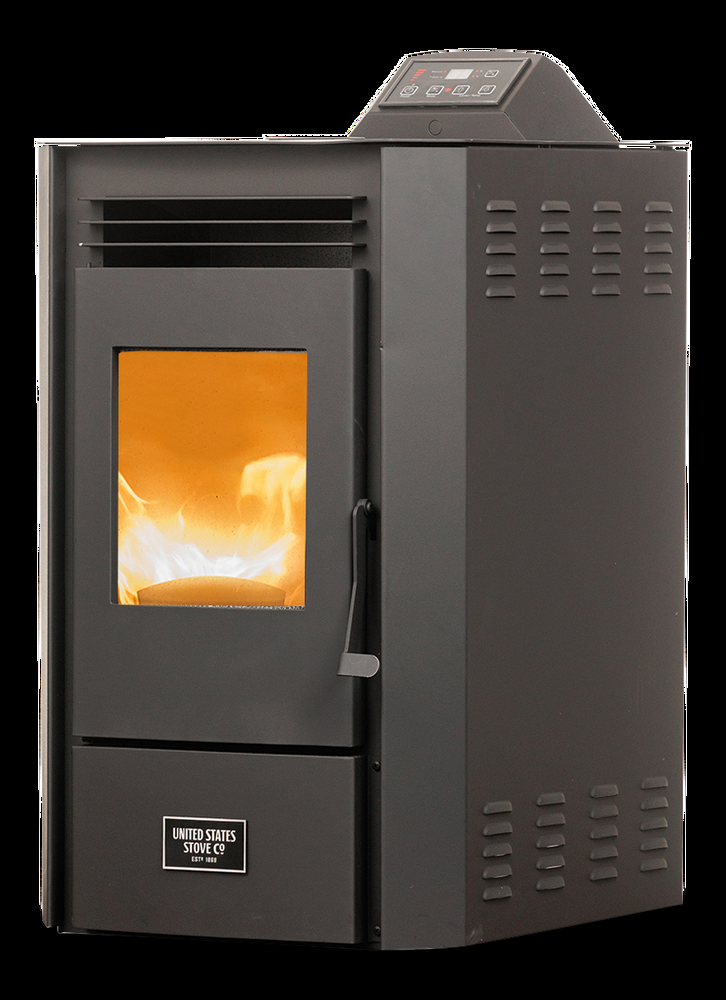 US Stove Company High-Efficiency Pellet Stove, 1300-sq-ft