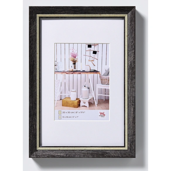 Bilderrahmen »Chalet«, BxL: 42,5 x 52,5 cm, Schwarz, Kunststoff