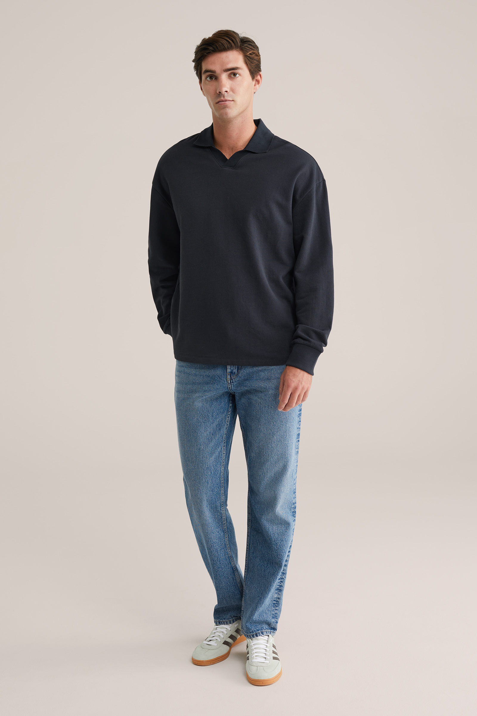 Heren regular fit sweater