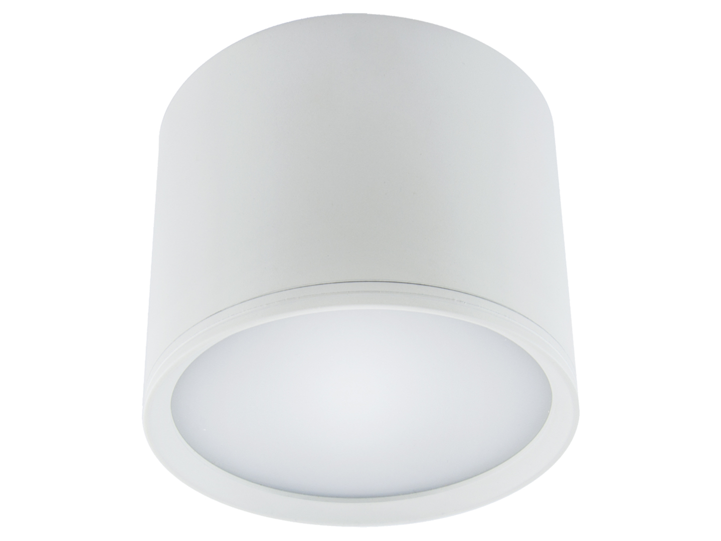 Lampa natynkowa Rolen LED aluminiowa biała