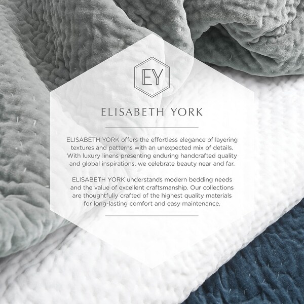 Chenille Stripe Ink Euro Sham