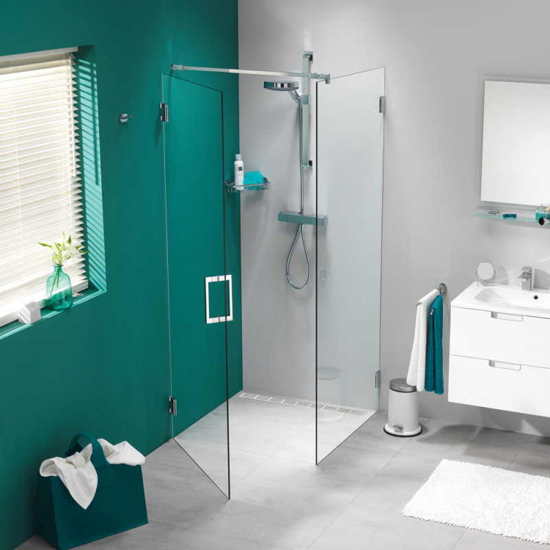 Porte de douche pivotante Get Wet IAM 90 x 200 cm SEALSKIN