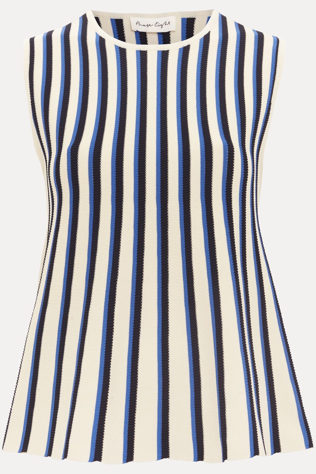 Phase Eight Betsy Stripe Peplum Top