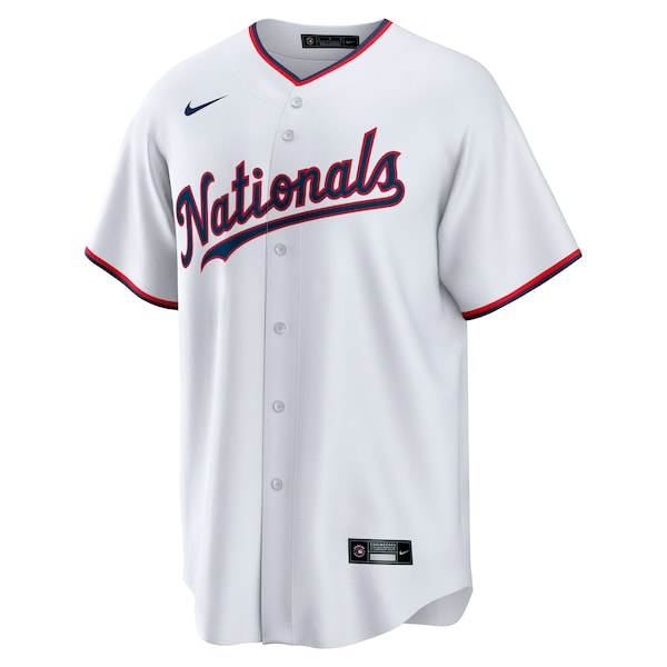 CJ Abrams Washington Nationals Nike Youth Home Replica Player Jersey - White