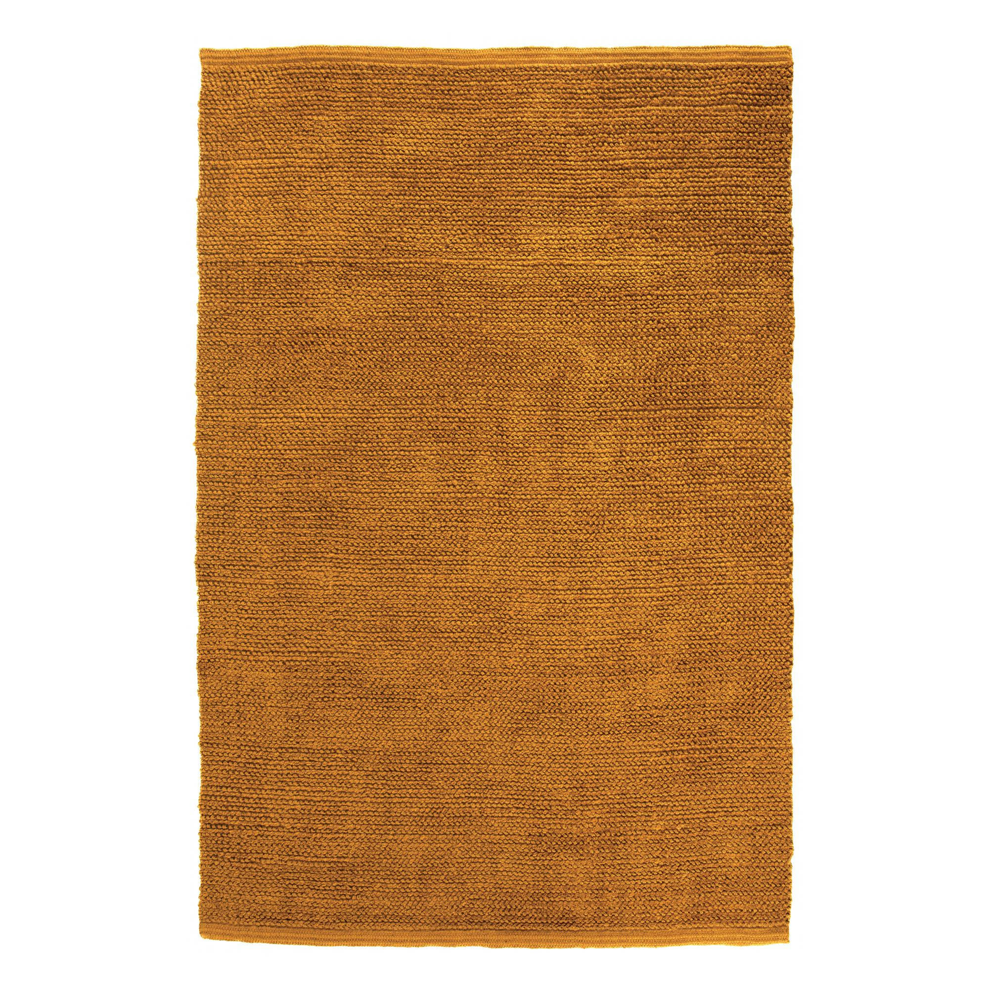 ELIOS - Tapis  en jute moutarde 160 x 230