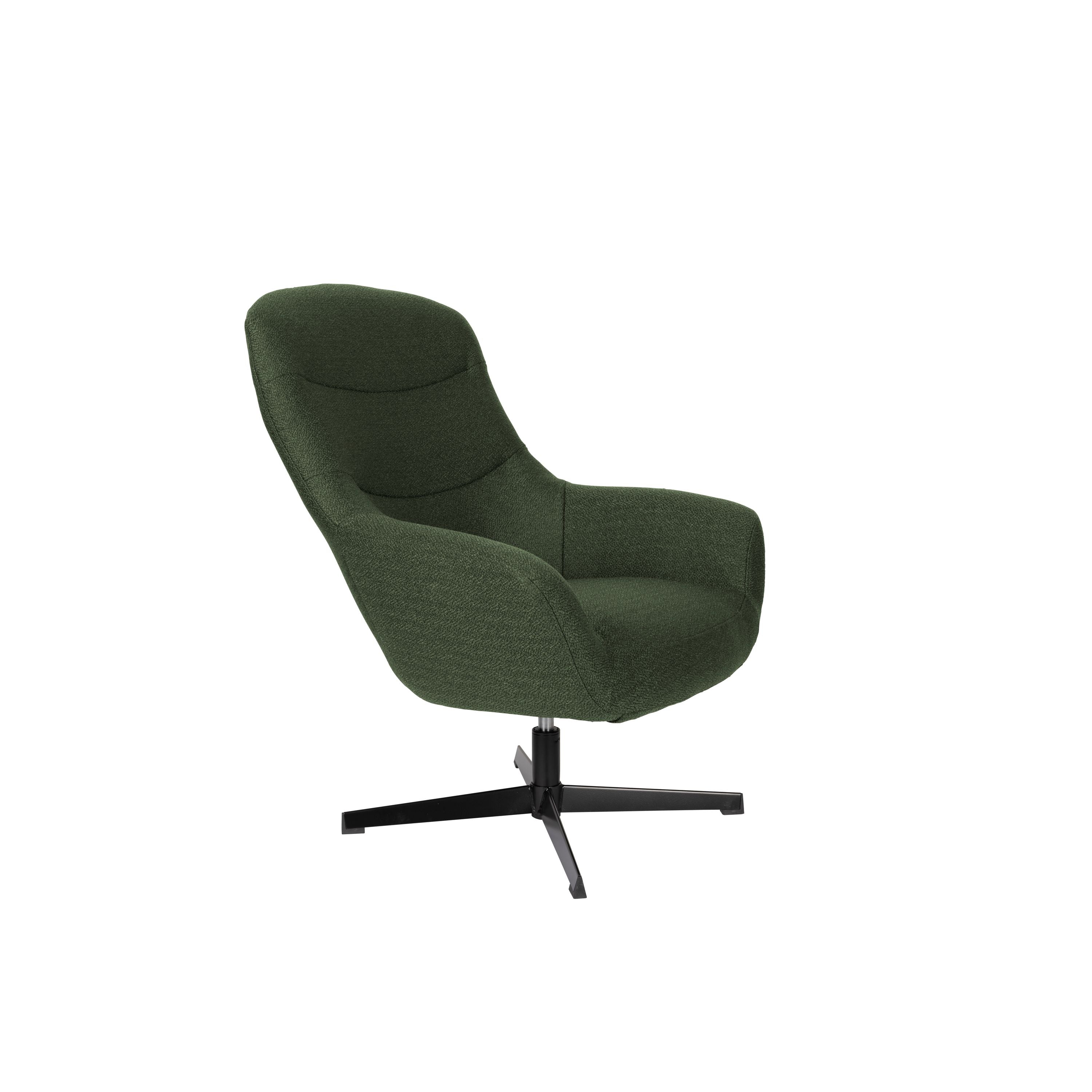 Housecraft Living Yuki Fauteuil Draaibaar Groen