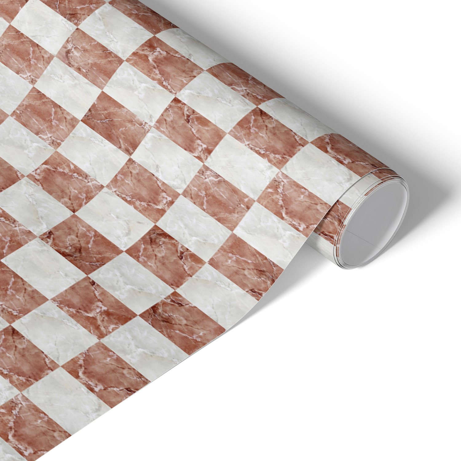 Okleina na meble Marmurowa kratka 50x100 Folia samoprzylepna Blat