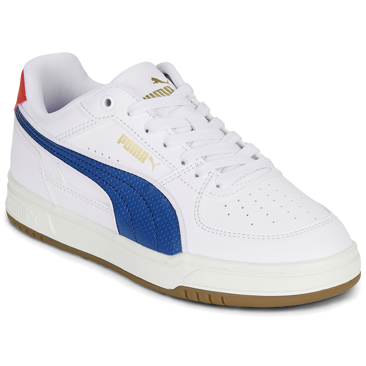 Puma - Puma Caven III Retro Jr - White / Blue / Red