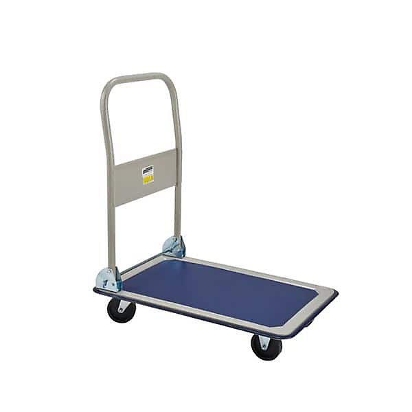 Chariot plateforme pliable Br&uuml;der Mannesmann M 096-T acier 150 kg 740x480 mm