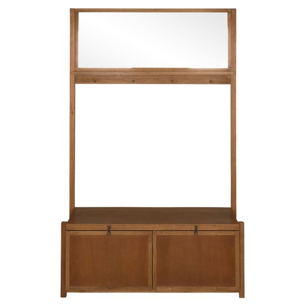 SAPATEIRA 2 PORTAS BASCULANTES COM ESPELHO 1,10 M X 1,78 M PAMPA