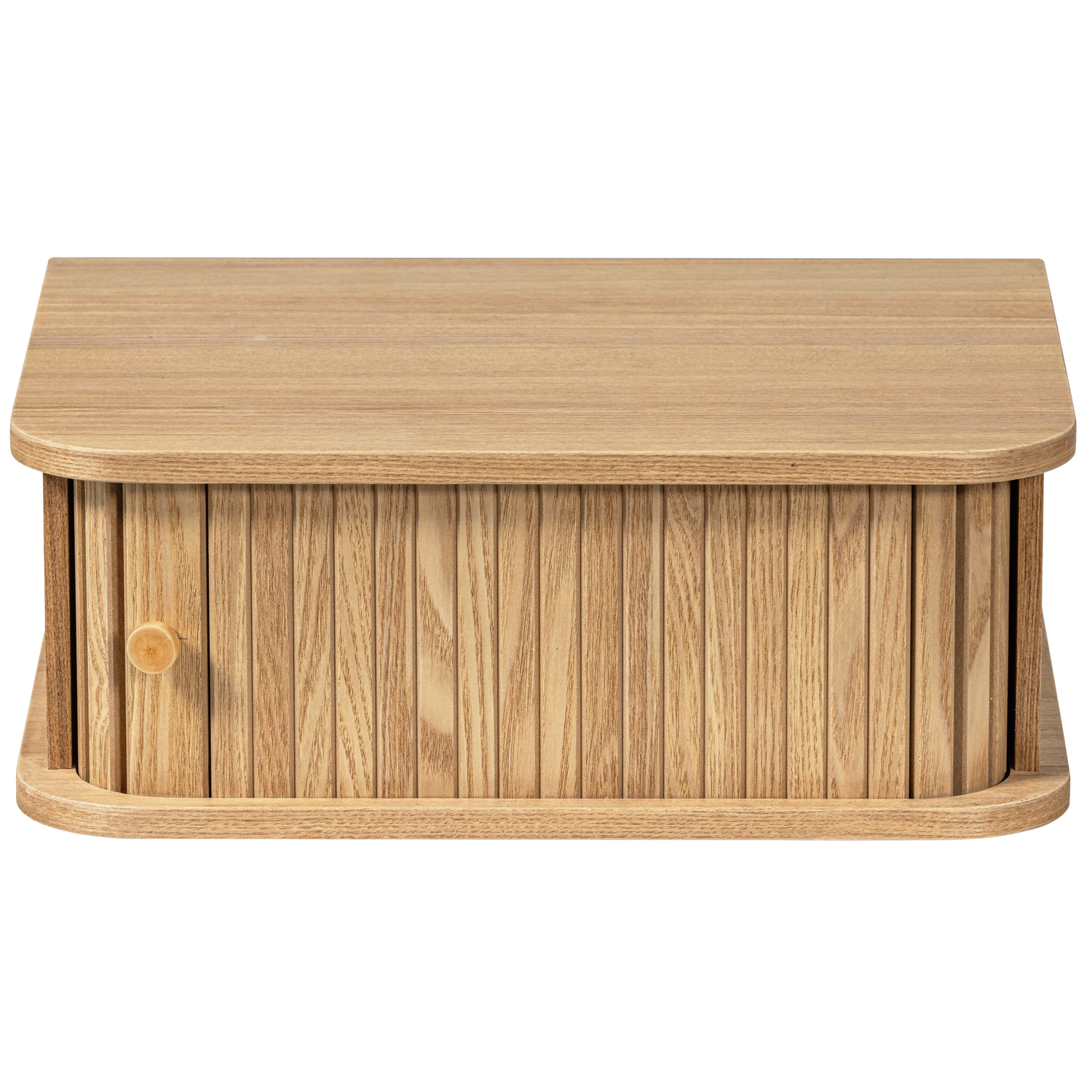 WOOOD nachtkastje hangend Jena - Hout - Naturel - 15x40x30
