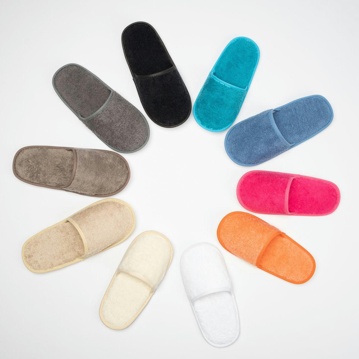 - Chausson de bain en eponge noir taille 41