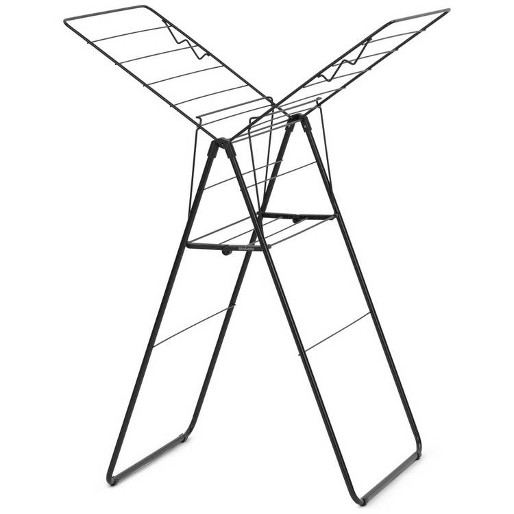 Brabantia 15m Hang On Clothes Airer - Black
