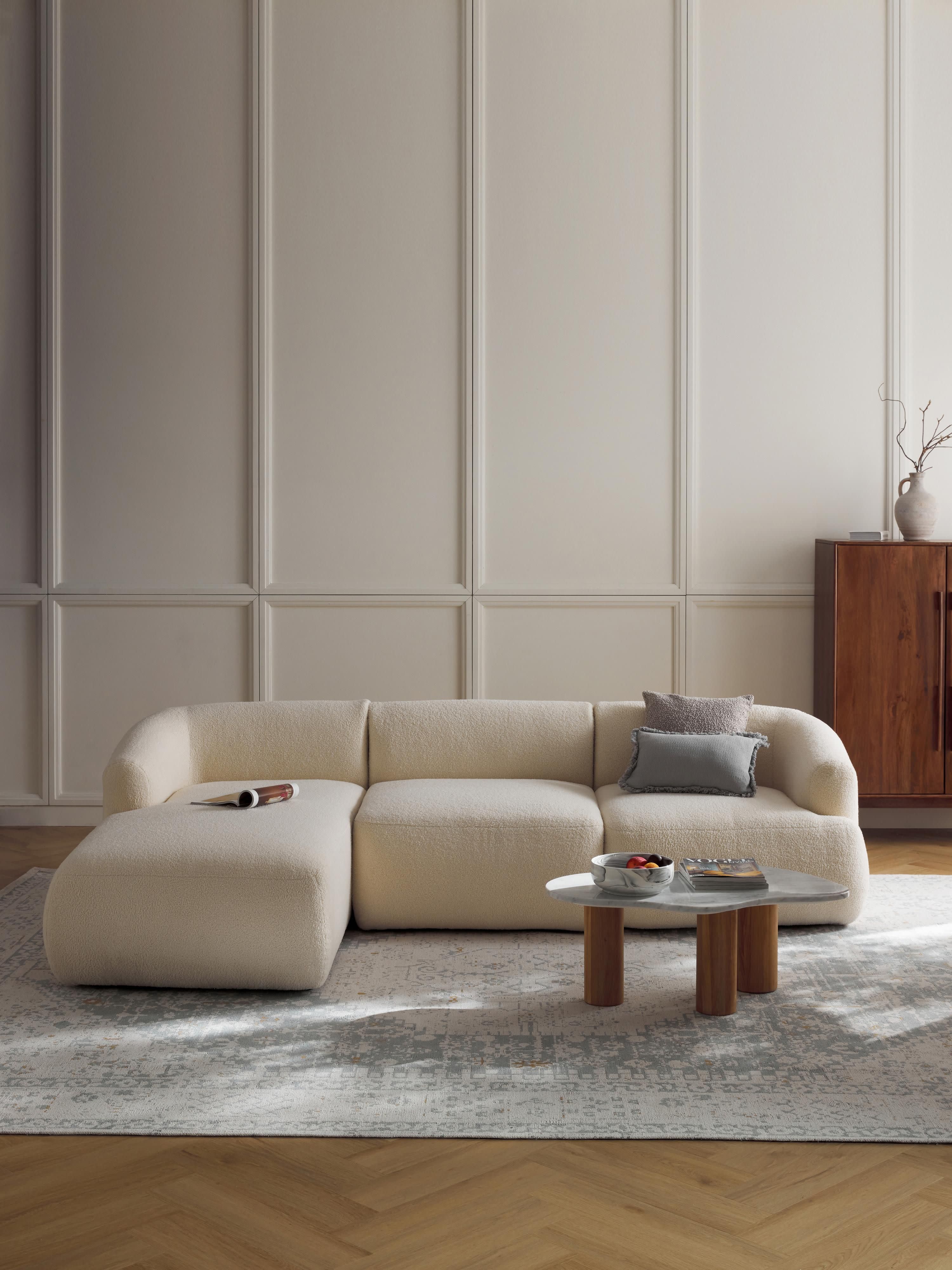 Modulares Teddy-Ecksofa Sofia (3-Sitzer)