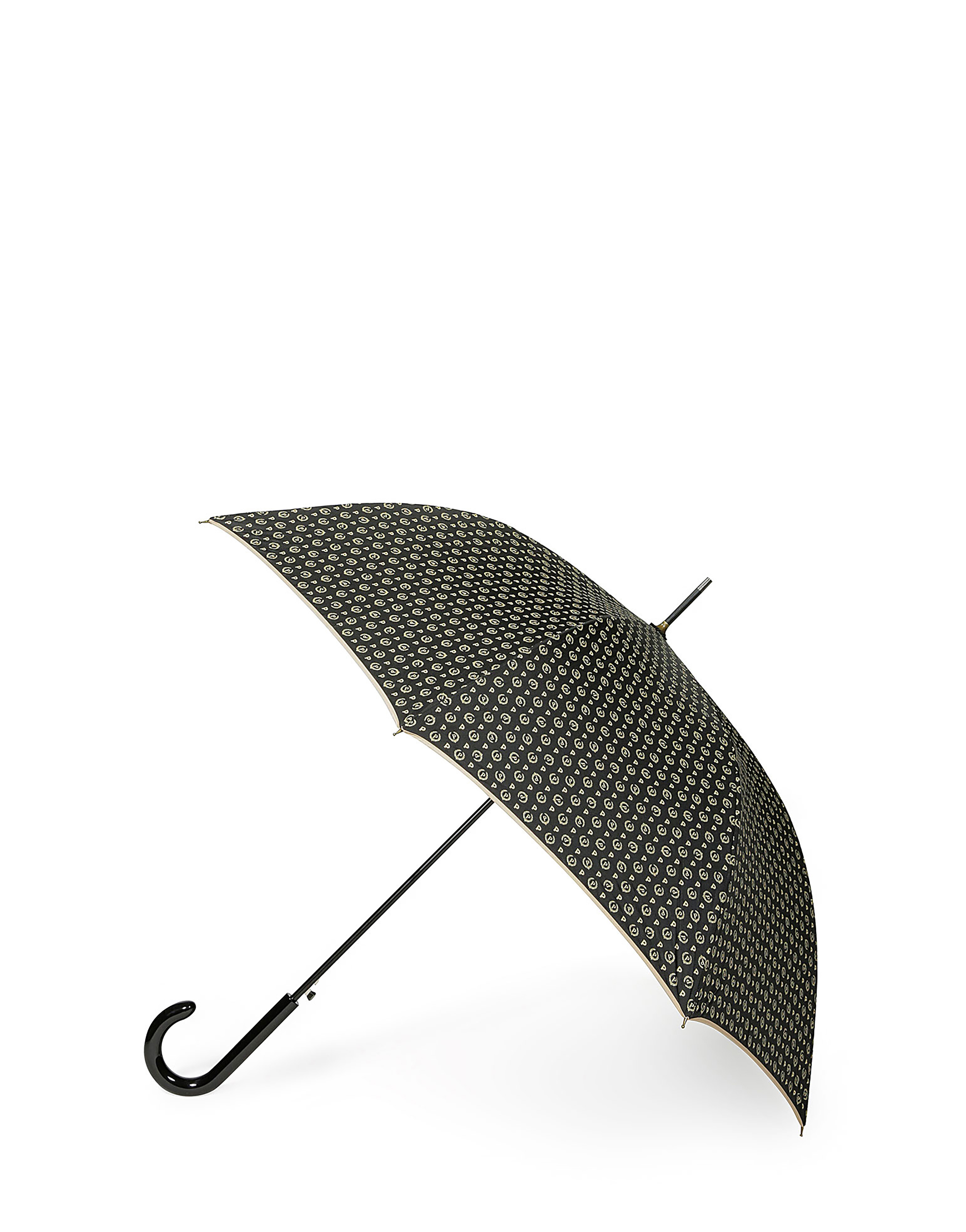 Ombrello Heritage Logo Classic Nero/beige