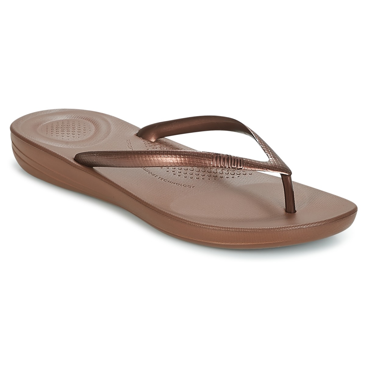 FitFlop - IQUSHION ERGONOMIC FLIP FLOPS - Brown