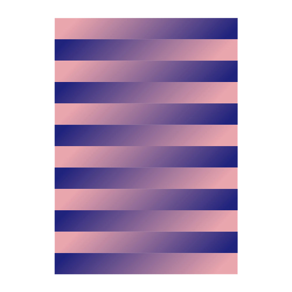 Paper Collective Absorb 05 Poster 30 x 40 cm - Purple / Blue