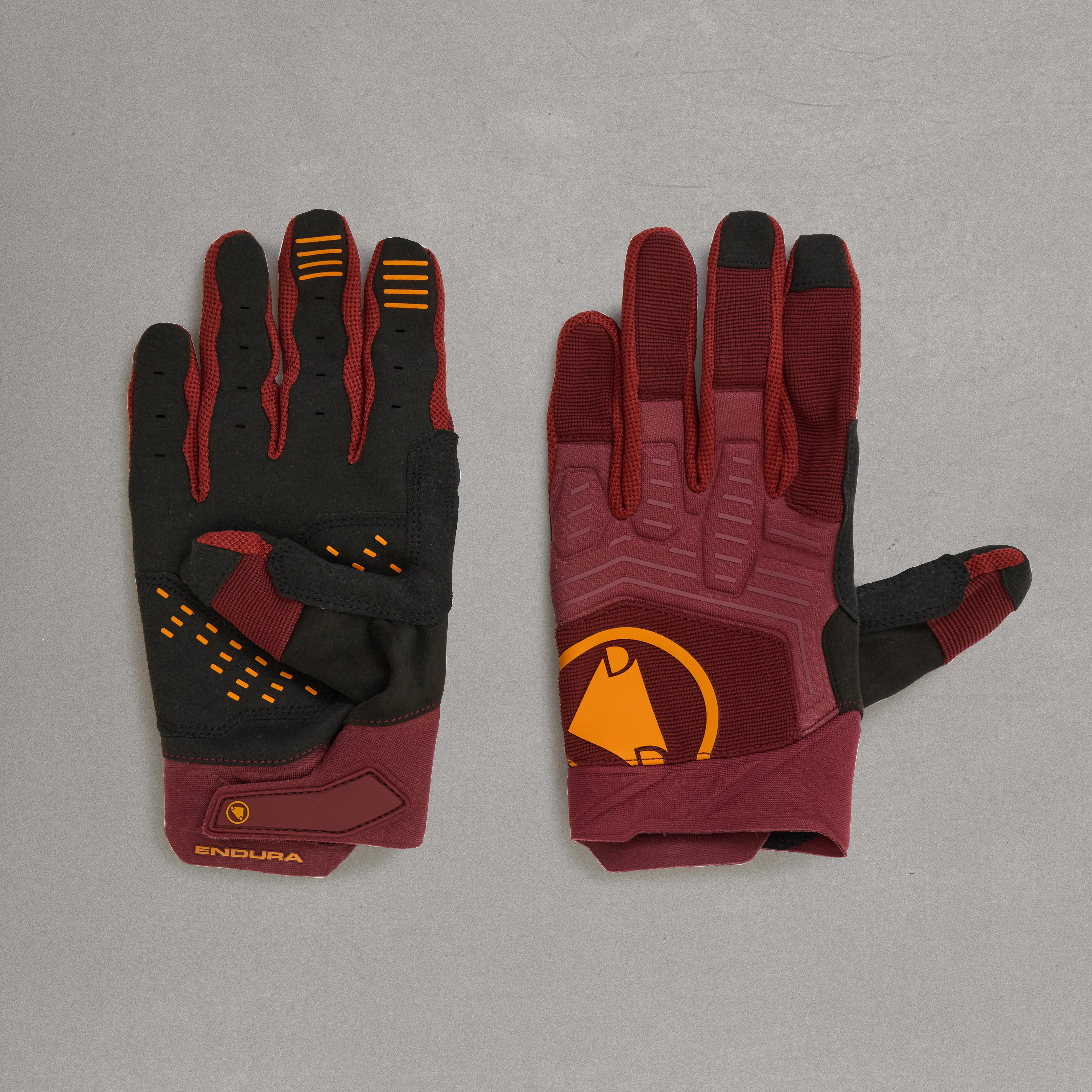 SingleTrack Gloves - Endura Mahogany