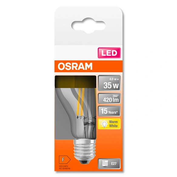 LED-Leuchtmittel »LED Retrofit CLASSIC A Mirror«, 4 W, E27, warmweiß