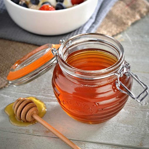 Kilner Honey Pot with Beechwood Dipper 400ml