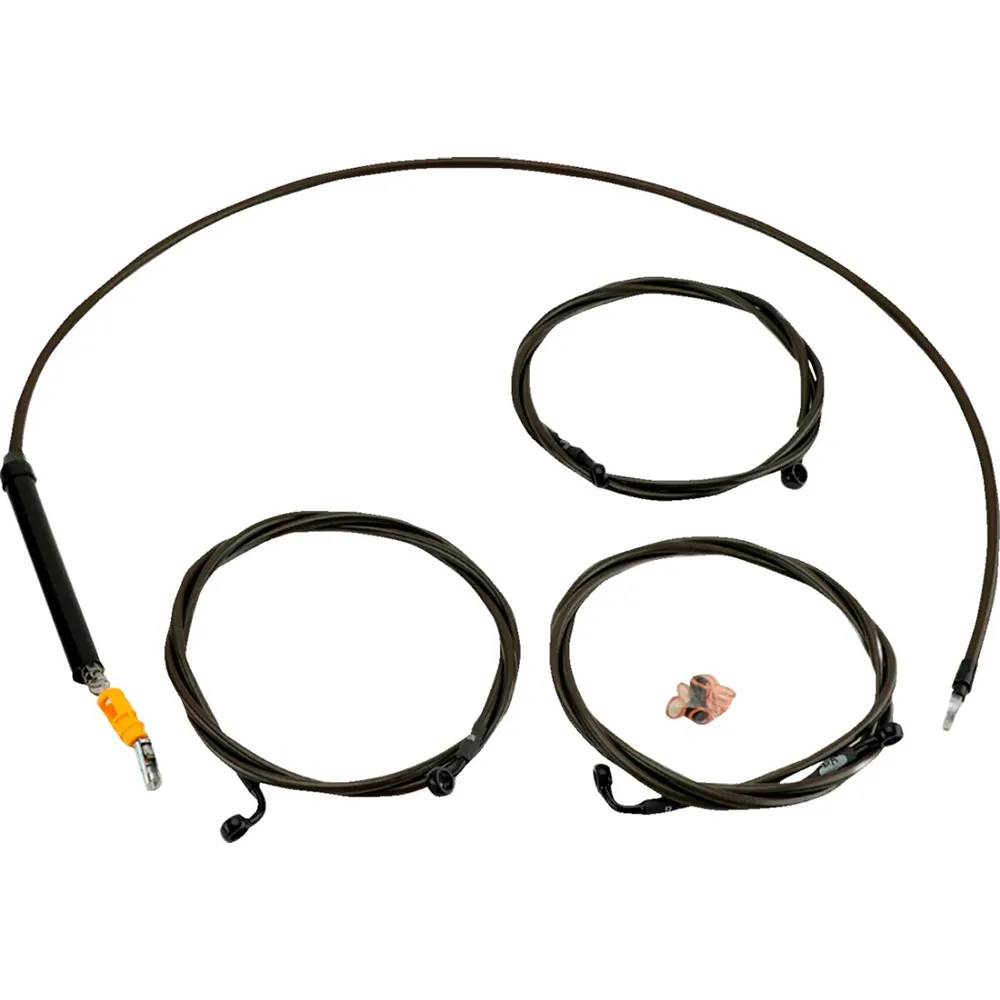 La Choppers Midnight| Standard Harley Davidson Flhx 1923 Abs 24-25/Flhxse 1977 Abs 23-25 LA-8059KT-16M brake line Kit