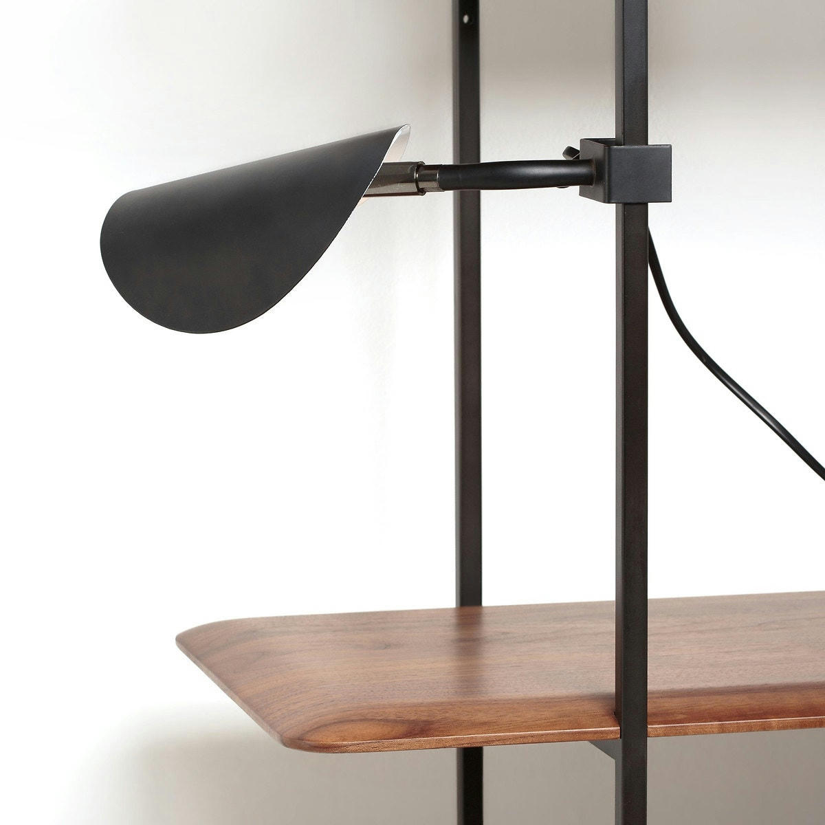 Lampe à pince étau noire Funambule