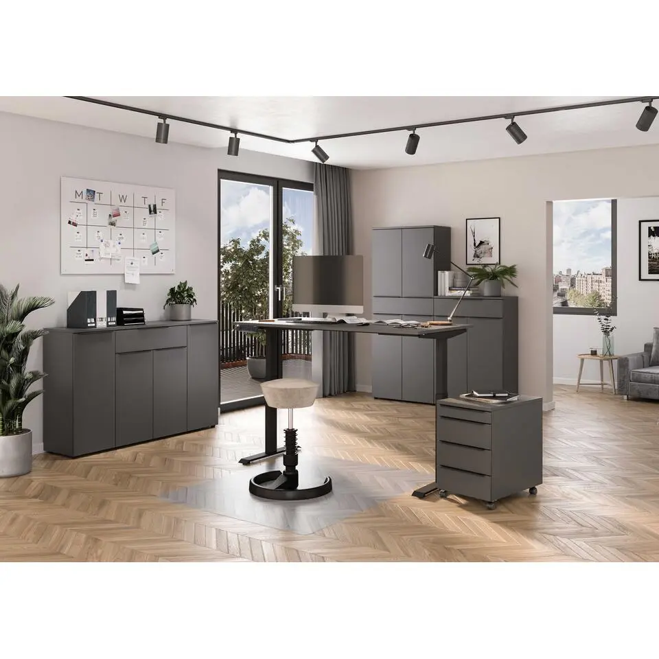 Germania Zit-stabureau Hermoso - 160 x 80 x 120 cm - Elektrisch verstelbaar -