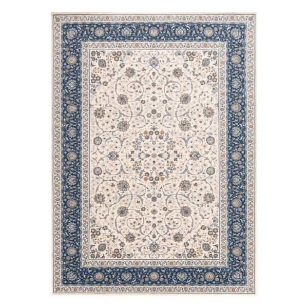 Dywan wełniany NAIN Ornament, ramka 7179/51613 beż / 200x300 cm