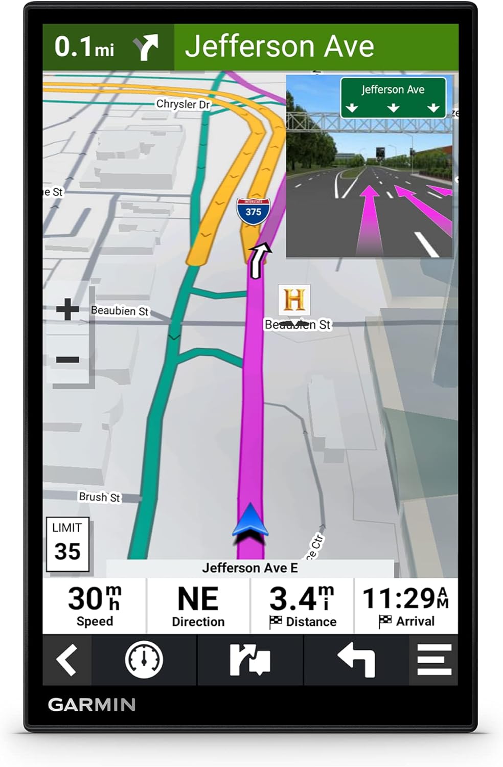 Garmin DriveSmart 86  8-inch Car GPS Navigator with Bright  Crisp High-Resolution Maps and Garmin Voice Assist