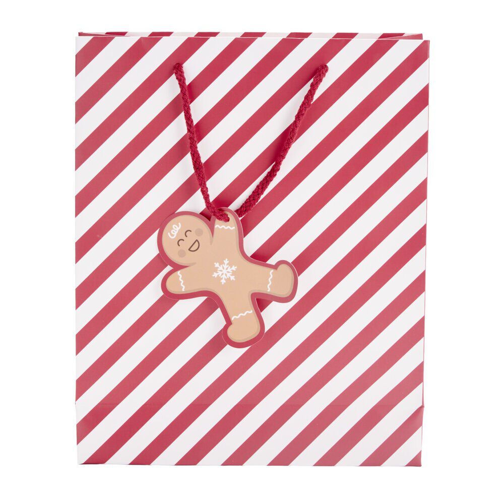 Sac cadeau de No&euml;l Candy moyen modèle (2 modèles)