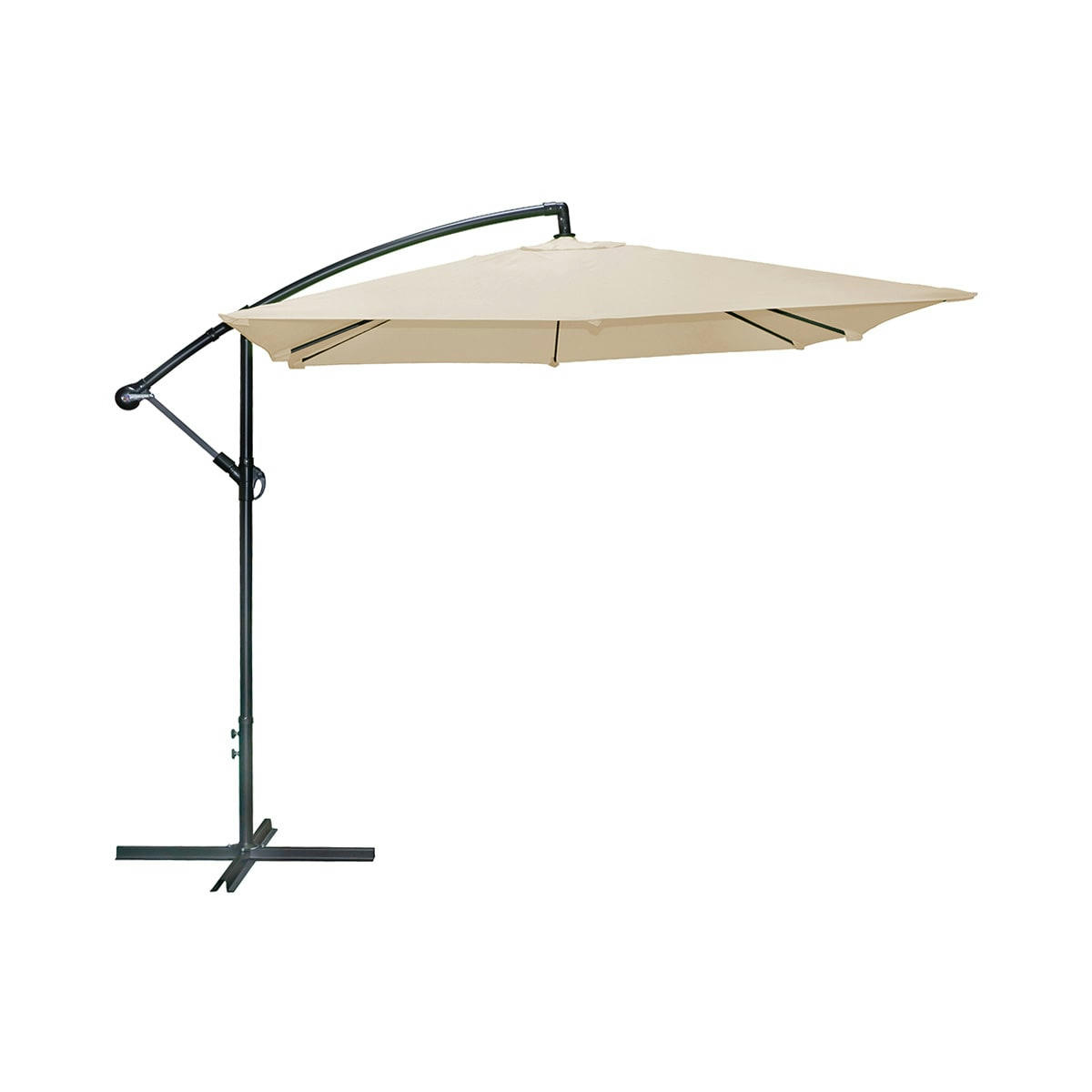 - Parasol carré sable polyester