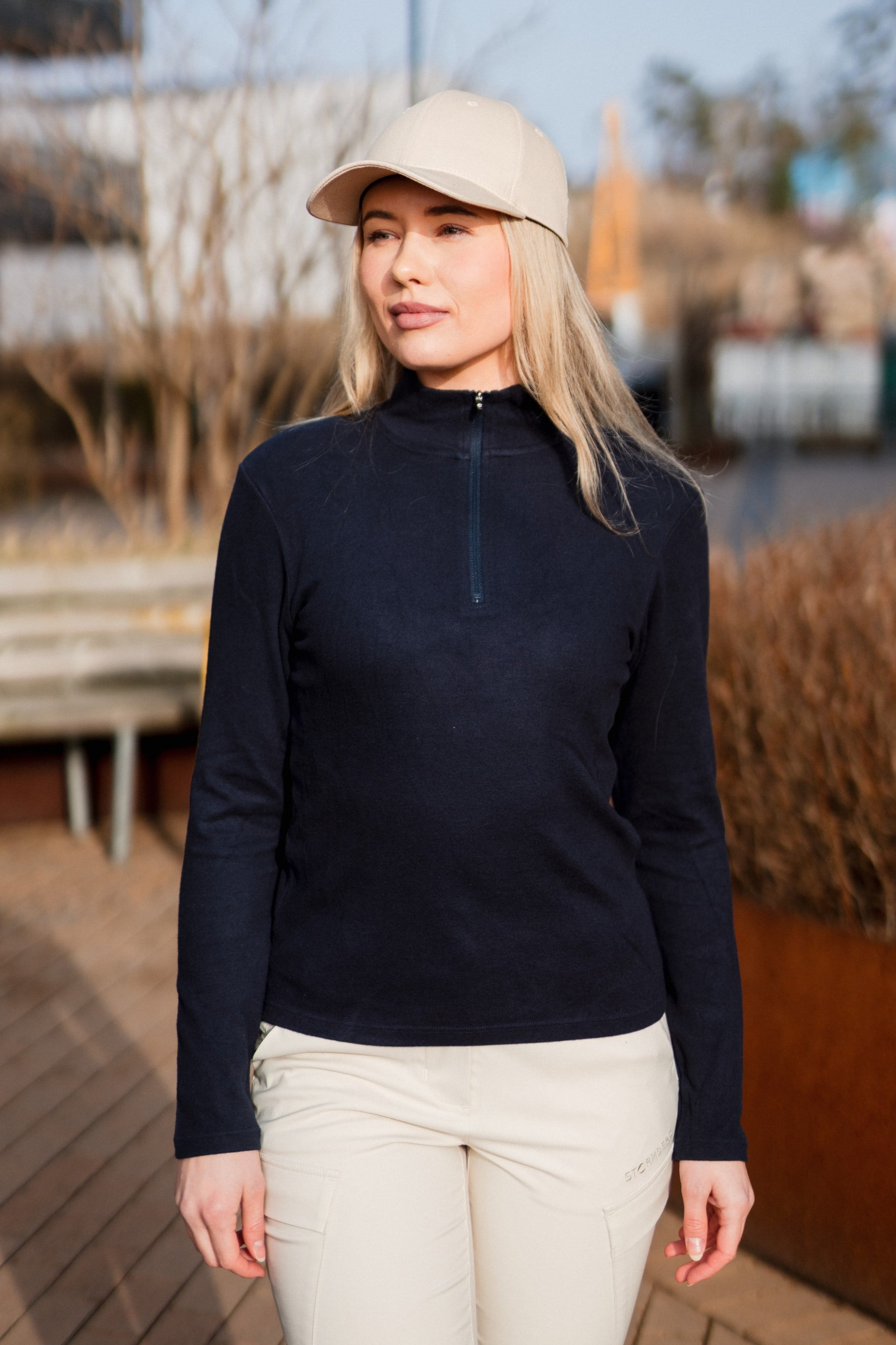 Malangen Supersoft Half Zip fleecegenser
