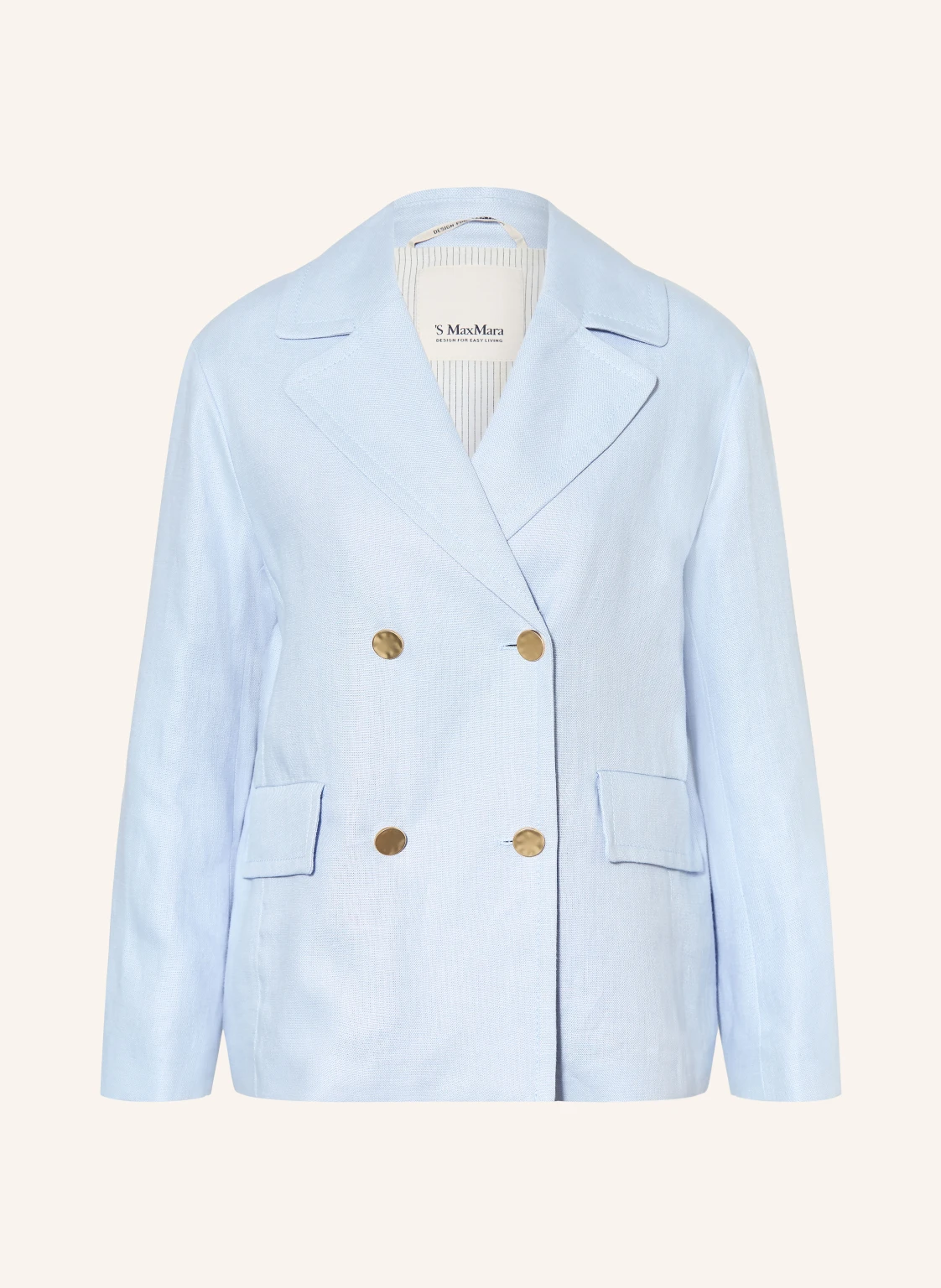 S Max Mara Leinenblazer AVENUE