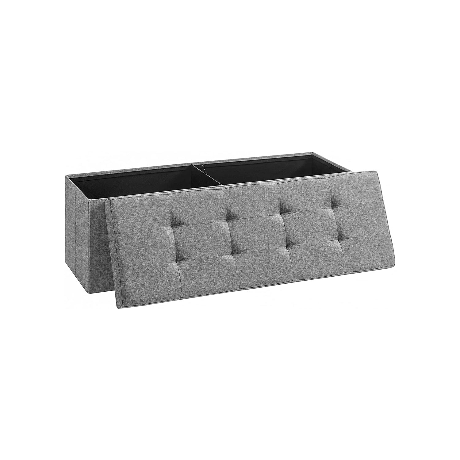 Banc coffre de rangement pliable