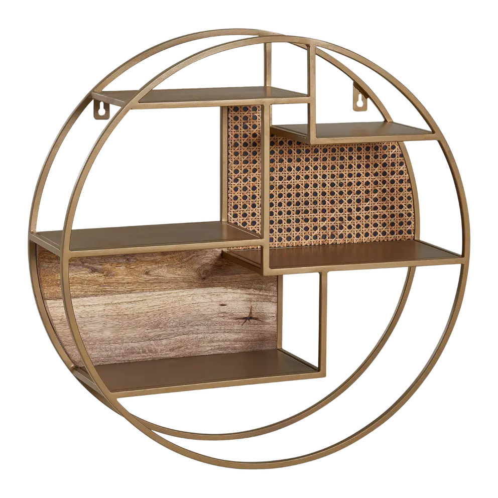 Wandregal Rattan