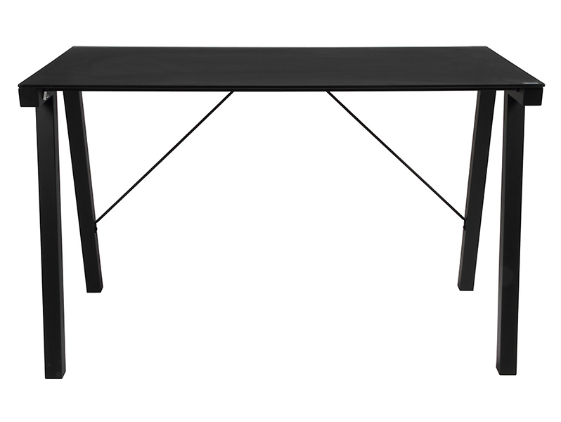 Biurko Typhoon 125 cm czarne