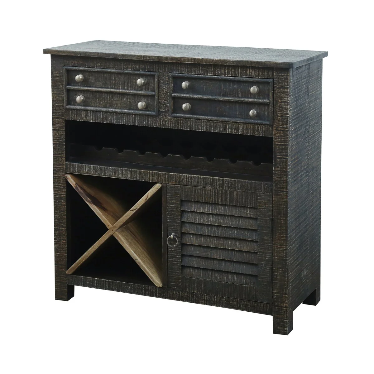 Somette One Door Two Drawer Bar Server
