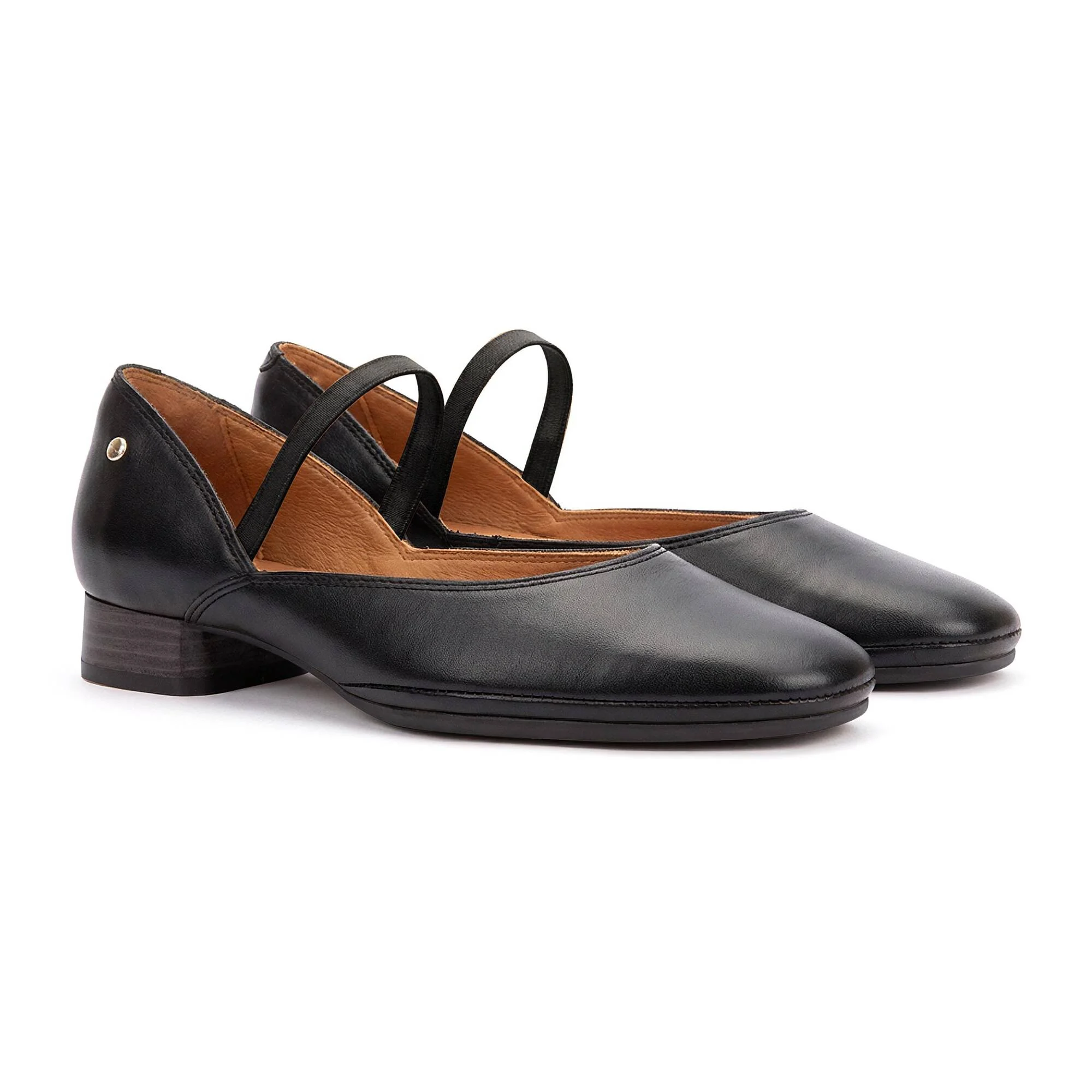 UBEDA - Zapatos tacón con cierre elástico para mujer