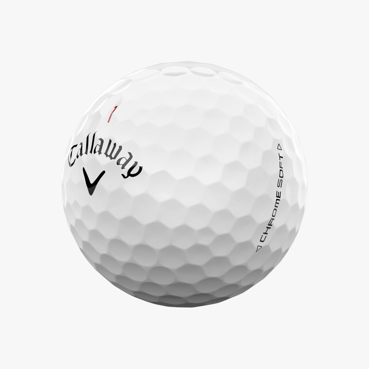 Chrome Soft Custom Logo Golf Balls