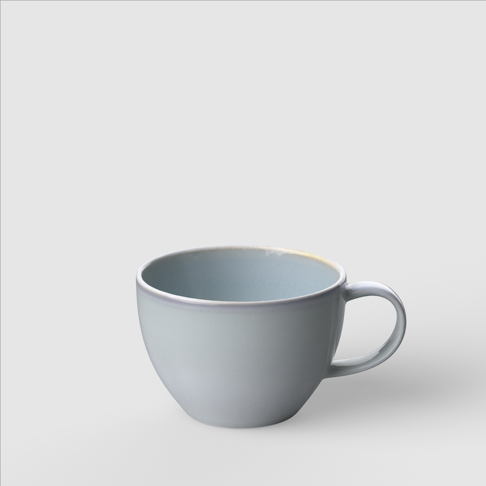 Crafted Coffee cup - Blue, 5.8 oz, Premium Porcelain