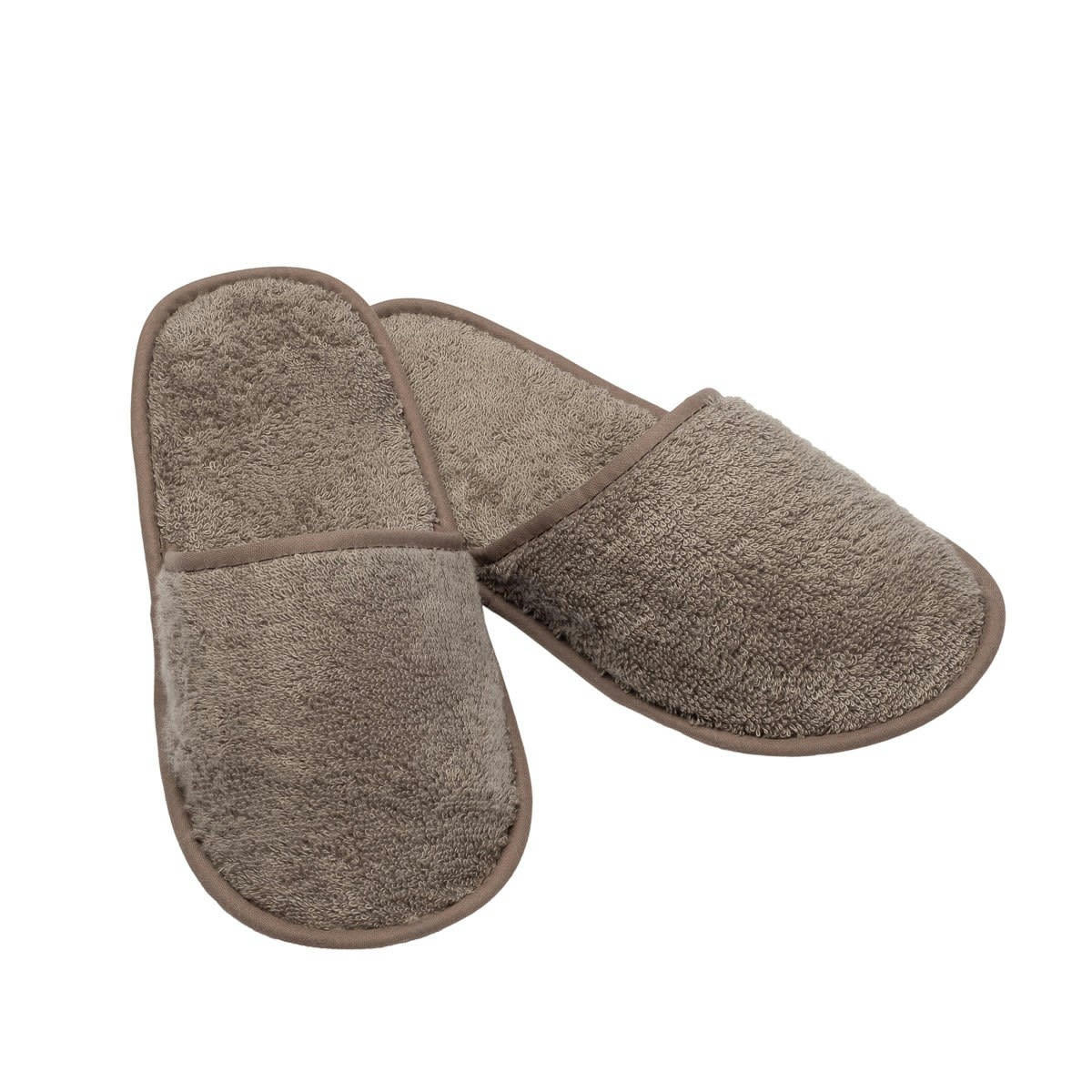 - Chausson de bain en eponge taupe taille 42