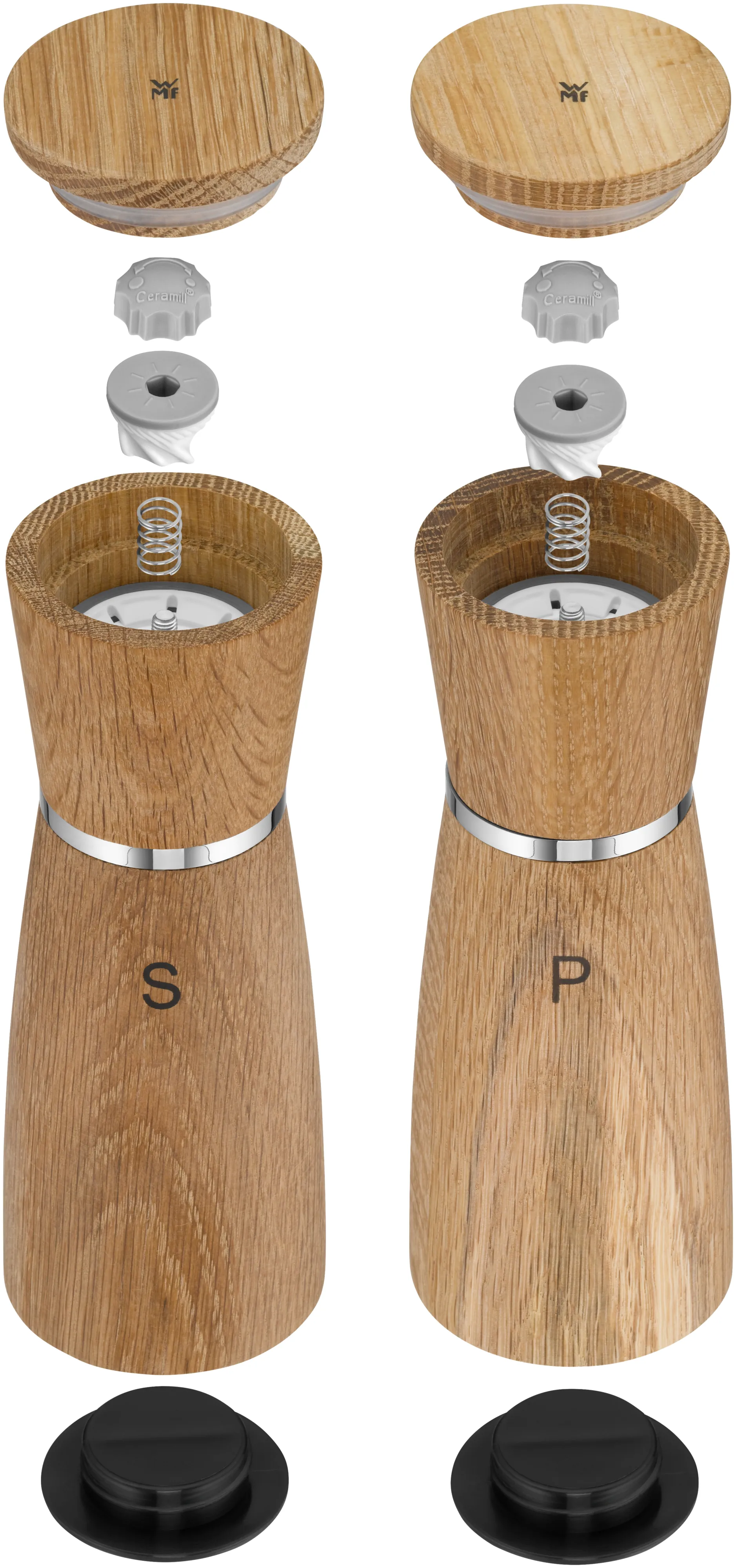 Nature Salt/Pepper Mill Set 2-piece