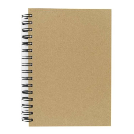 Kraft Spiral Notebook A5