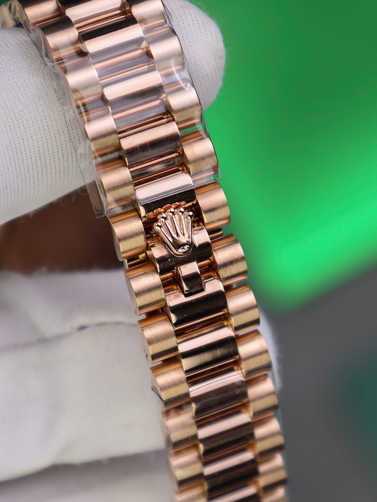 Rolex Lady-Datejust 279175-0004 RG Plated Chocolate Dial CZ Diamonds 28mm Super Clone