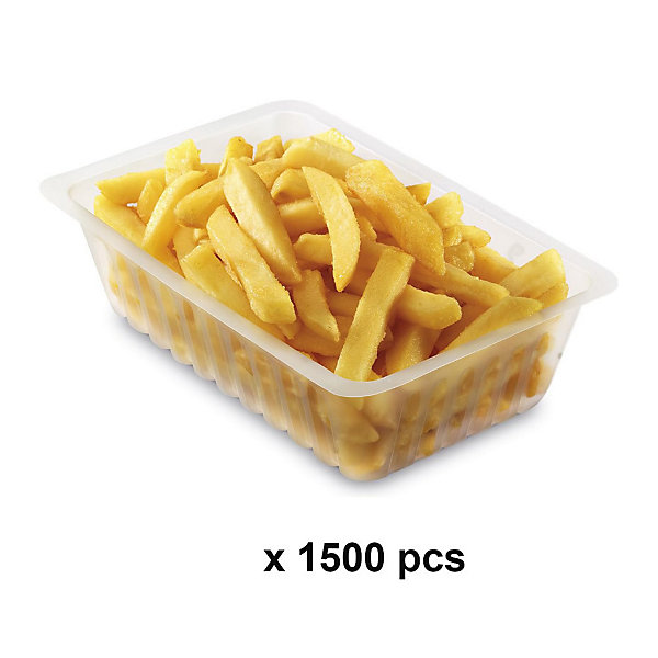 1500 Barquettes Charcutières 500cc de 14,3 x 11,1 x 4,9 cm - Emballage Pro FraîcheurTransparent Alimentaire - D-Work