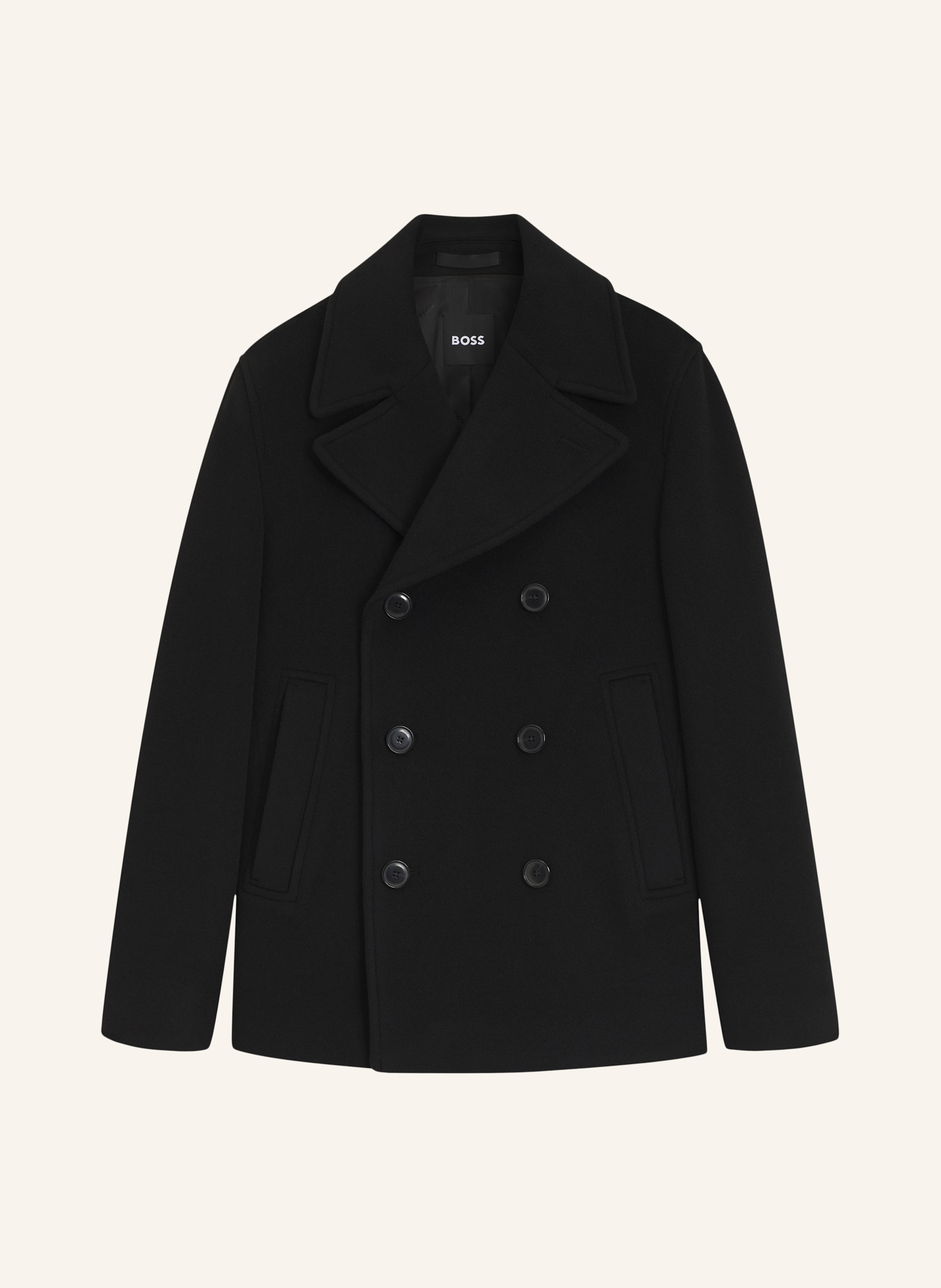 BOSS Mantel H-HYDE-PEACOAT-264 Slim Fit